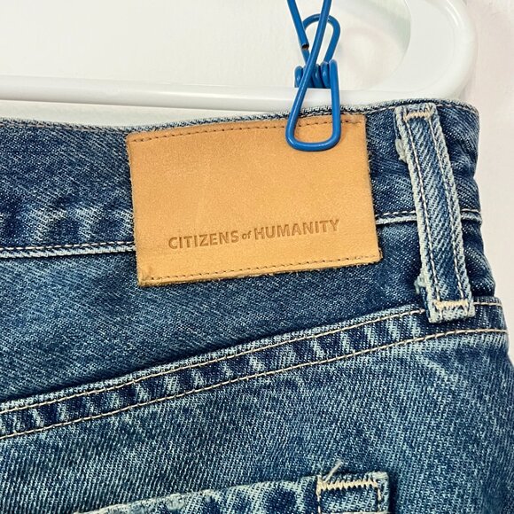 Citizens of Humanity premium vintage jeans size 28 button fly distressed - Picture 9 of 14